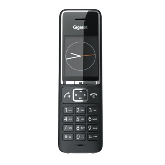 550 HX Teléfono DECT/analógico Negro
