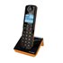 S280 Teléfono DECT Identificador de llamadas Negro, Naranja