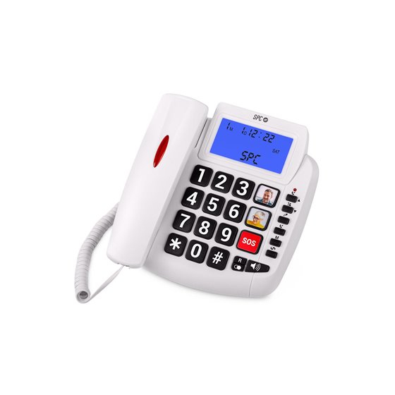 Comfort Volume 2 Teléfono analógico Identificador de llamadas Blanco