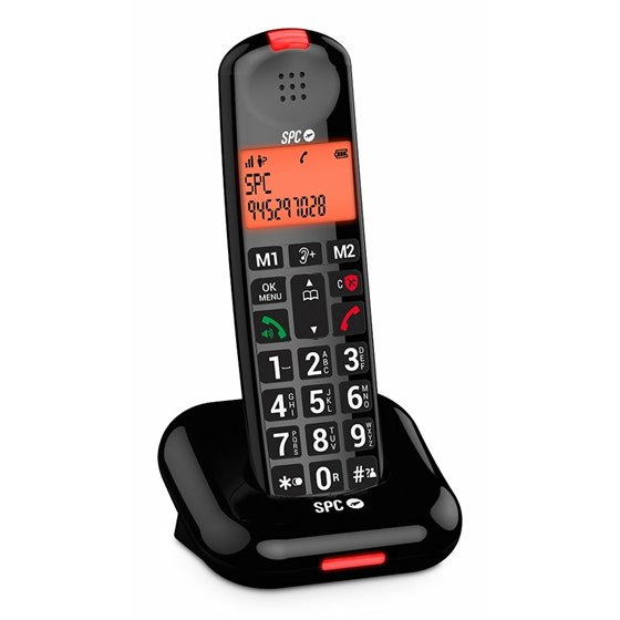 Comfort Kairo Teléfono DECT Identificador de llamadas Negro