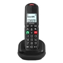 XL685 Duo EWE Teléfono analógico Identificador de llamadas Negro