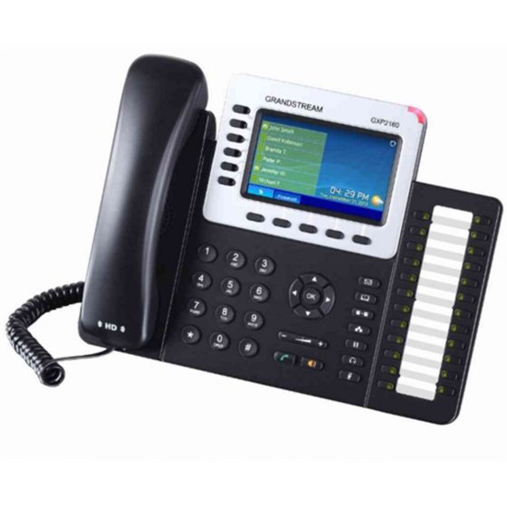 GXP2160 teléfono IP 6 líneas LCD