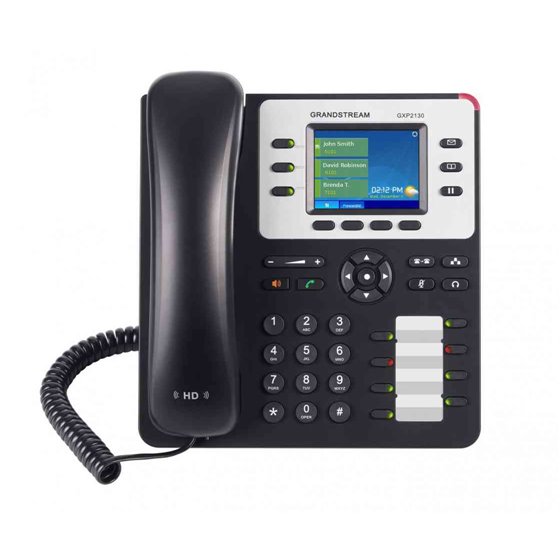 GXP2130 v2 teléfono IP Negro, Gris 3 líneas TFT