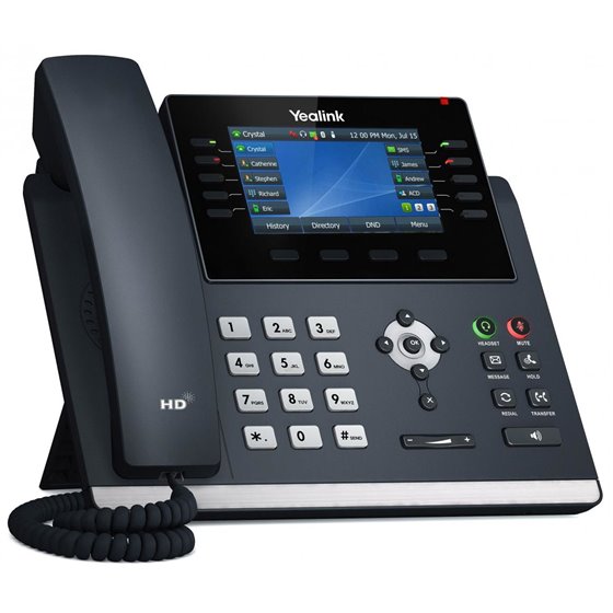 SIP-T46U teléfono IP Gris LCD Wifi