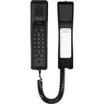 H2U V2 teléfono IP Negro 2 líneas