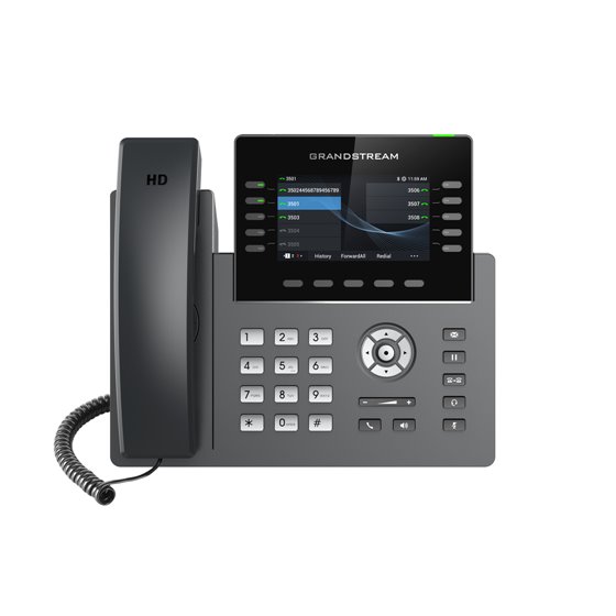 GRP2615 teléfono IP Negro, Gris 10 líneas TFT Wifi
