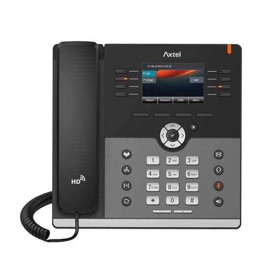 AX-500W teléfono IP Negro 16 líneas LCD Wifi