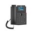X303-2 teléfono IP Negro 4 líneas LCD