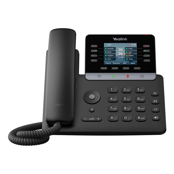 T73W teléfono IP Negro LCD Wifi