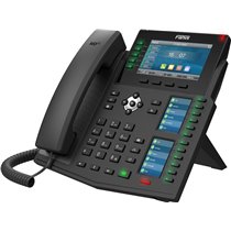 X6U V2 teléfono IP Negro 20 líneas LCD Wifi