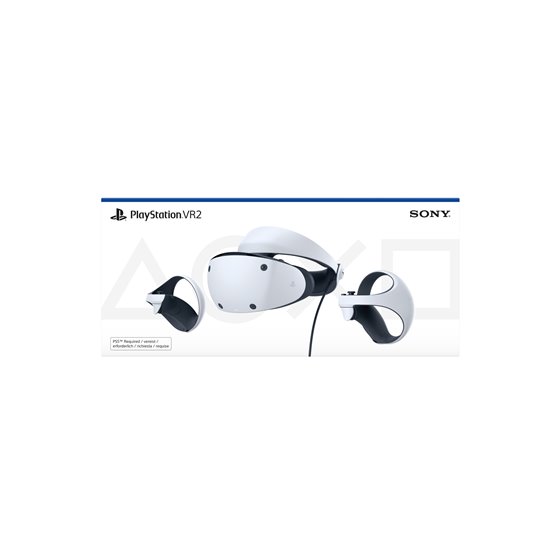 PlayStation VR2 Pantalla con montura para sujetar en la cabeza Negro, Blanco
