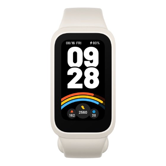 Smart Band 9 Active TFT Pulsera de actividad 3,73 cm (1.47") Beige, Blanco