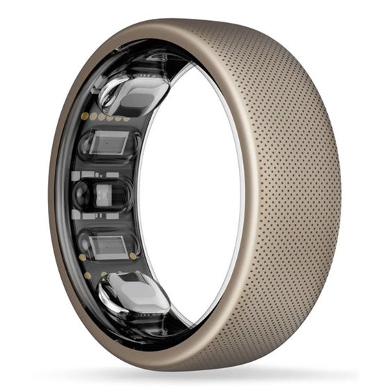 Helio Ring No Anillo inteligente rastreador de actividad Titanio