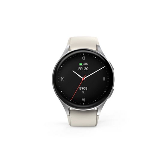 Smartwatch 8900 3,35 cm (1.32") AMOLED 42 mm Digital 466 x 466 Pixeles Pantalla táctil Plata GPS (satélite)