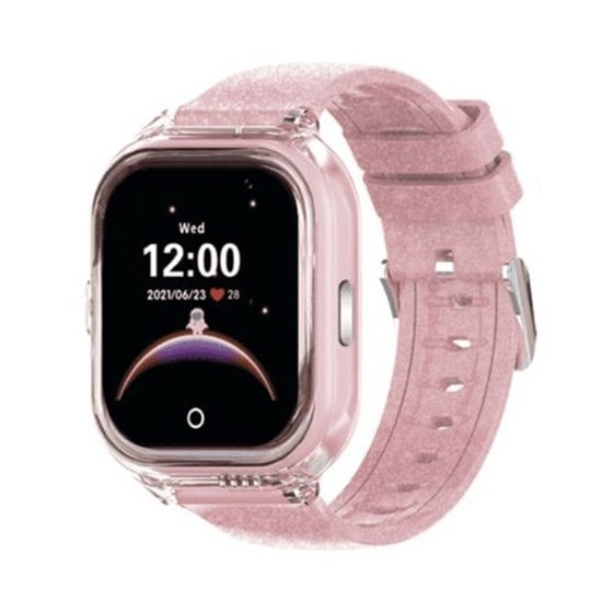 8495390714378 Relojes inteligentes y deportivos 3,56 cm (1.4") IPS Digital 240 x 240 Pixeles Pantalla táctil 4G Rosa Wifi GPS (s