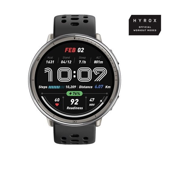 Active 2 3,35 cm (1.32") AMOLED 43.9 mm Digital 466 x 466 Pixeles Pantalla táctil Plata GPS (satélite)