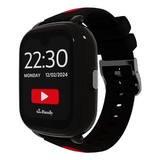 Iconic Plus 2 4,52 cm (1.78") 40 mm Digital Pantalla táctil 4G Negro Wifi GPS (satélite)
