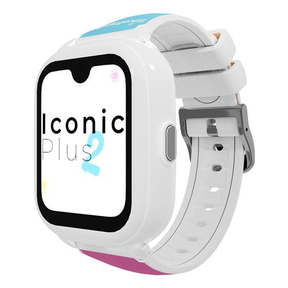 Iconic Plus 2 4,52 cm (1.78") 40 mm Digital Pantalla táctil 4G Blanco Wifi GPS (satélite)