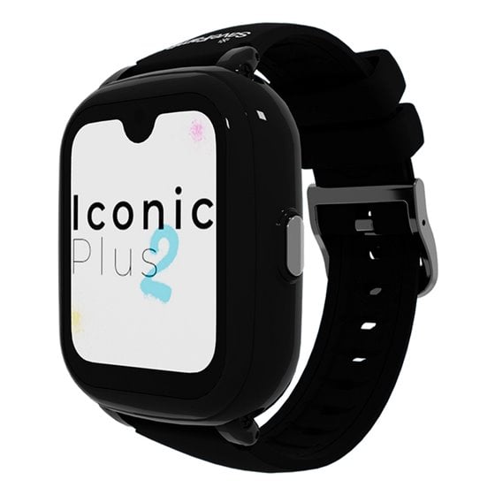 Iconic Plus 2 4,52 cm (1.78") 40 mm Digital Pantalla táctil 4G Negro Wifi GPS (satélite)