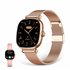 Smartwatch Iria, Pantalla AMOLED 1.7", Autonomía 4 días, Correa metal y silicona, Modos deporte y salud, Llamadas, Rosa