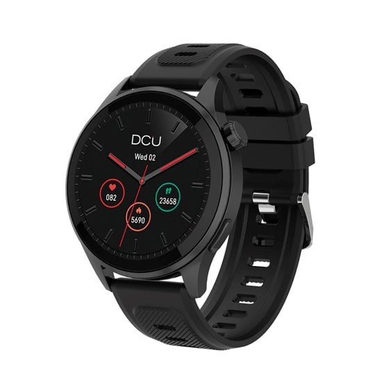 34157085 Relojes inteligentes y deportivos 3,66 cm (1.44") AMOLED 46 mm Digital 466 x 466 Pixeles Pantalla táctil Negro GPS (sat