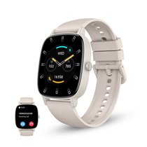Smartwatch Pulse, Pantalla 1.83", Autonomía 7 días, Modo deporte y salud, Llamadas, IP68, Beige