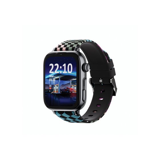 SaveWatch Plus 2 4,7 cm (1.85") AMOLED Digital 410 x 502 Pixeles Pantalla táctil 4G Negro Wifi GPS (satélite)