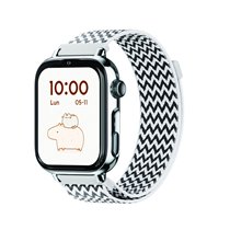 8436628090031 Relojes inteligentes y deportivos 5,08 cm (2") AMOLED 20 mm Digital Pantalla táctil Plata Wifi