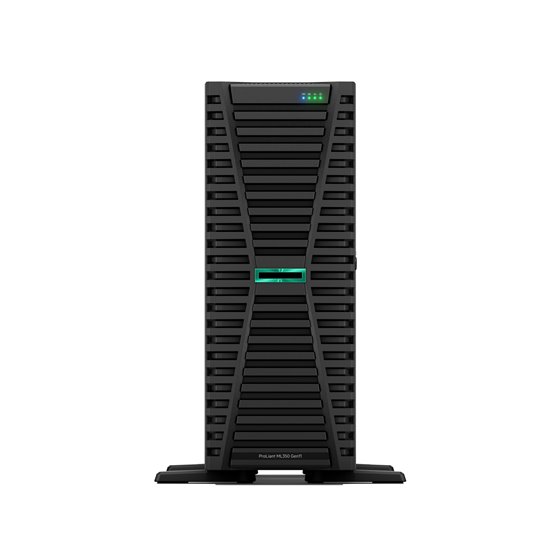 ProLiant ML350 Gen11 4510 12-core 64GB-R MR408i-o 8SFF 2x960GB SSD 2x1000W RPS EU Server