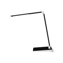 Lampara de escritorio q-connect sirio led 13w 800 lmtactil 3 niveles de color brillo regulable color negro