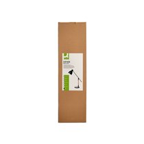Lampara de escritorio q-connect deneb metalica con detalles de madera interruptor2 articulaciones color negro