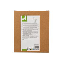 Lampara de escritorio q-connect orion metalica con detalles de madera brazo flexible color negro