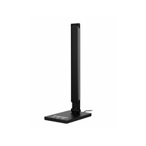 Lampara de escritorio q-connect vega led 10w 400 lm tactil 5 niveles de color brillo regulable color negro