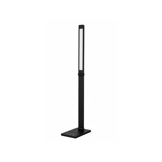 Lampara de escritorio q-connect vega led 10w 400 lm tactil 5 niveles de color brillo regulable color negro
