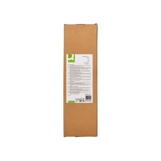 Lampara de escritorio q-connect vega led 10w 400 lm tactil 5 niveles de color brillo regulable color negro