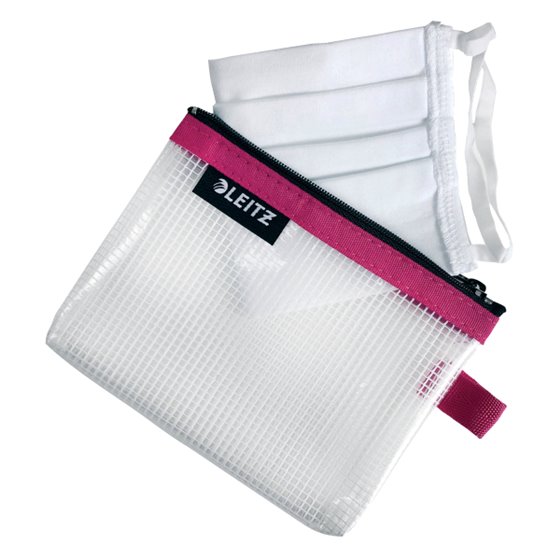 Bolsita de viaje con cremallera resistente al agua Leitz WOW - S