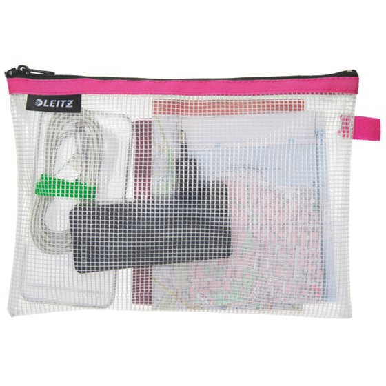 Bolsita de viaje con cremallera resistente al agua Leitz WOW - M