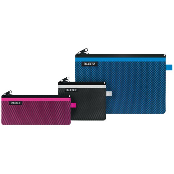 Bolsita de viaje con cremallera con 2 apartados Leitz WOW - M
