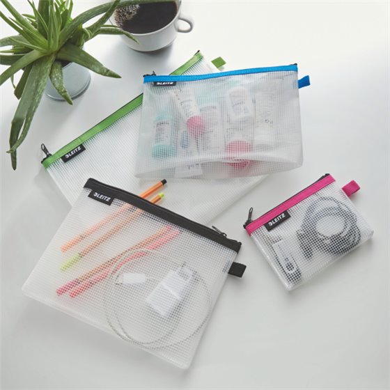 Bolsita de viaje con cremallera resistente al agua Leitz WOW - L