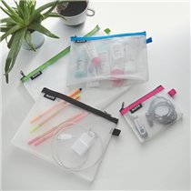 Bolsita de viaje con cremallera resistente al agua Leitz WOW - L