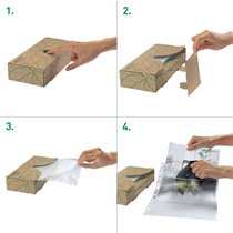 Dispensador de fundas Leitz Recycle A4, 40 unidades