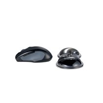 Reposamuñecas de gel fino con dos colores para ratón/trackball - Gris