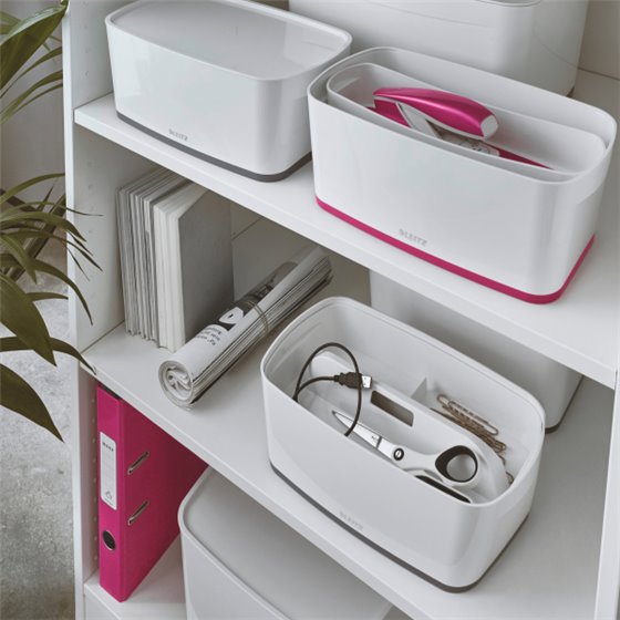 Caja Leitz MyBox WOW pequeña con tapa Leitz