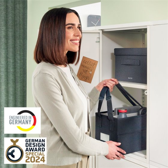 Bolsa de trabajo compacta de tela Leitz para Hot Desking