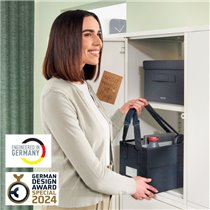 Bolsa de trabajo compacta de tela Leitz para Hot Desking