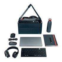 Bolsa de trabajo compacta de tela Leitz para Hot Desking