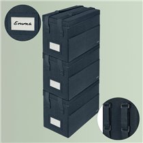 Bolsa de trabajo de tela compacta Leitz para Hot Desking con tapa