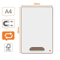 Mini pizarra Nobo A4