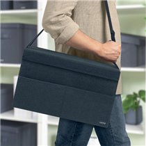 Bolsa de trabajo de tela con tapa Leitz