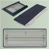 Bolsa de trabajo de tela con tapa Leitz